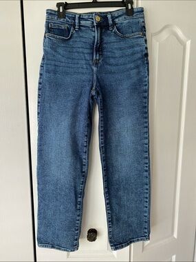 Lauren Conrad High Waist Straight Leg Jeans